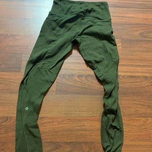 Lululemon leggings size 6 Full Length